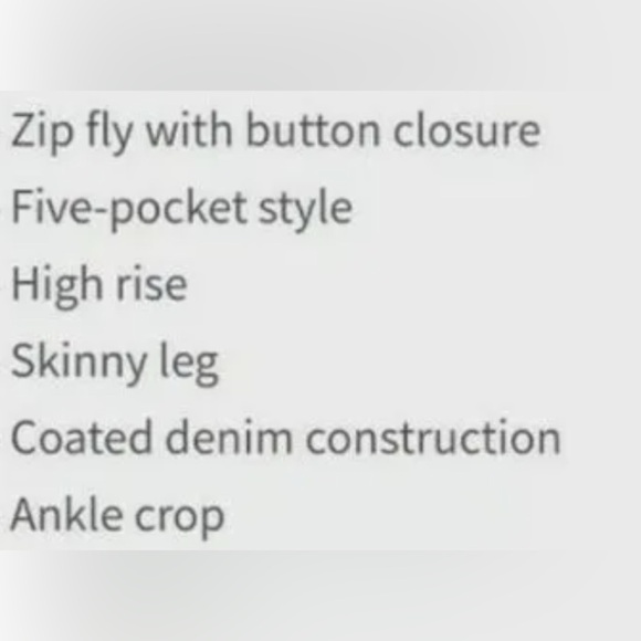 FRAME LE high skinny charcoal coated jeans 25 - Picture 8 of 8